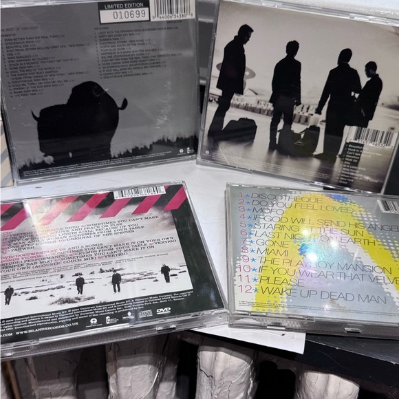 🎸💿Retro U2 Collectable CD’s 4 Titles Bundle from the 1990’s to early 2000📀🎸 - Picture 16 of 16